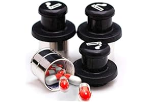 BYFRI 2pcs Accendisigari Segreto Stash Creativo Nascondi Disguise Hollow Hidden Vano Contenitore Sicuro