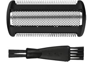 DEZP nero rasoio elettrico donna Testa di ricambio Compatibile con TT2039/QG3280/BG2024/BG2025/BG2026/BG2028/BG2036 Inclusa spazzola per la pulizia