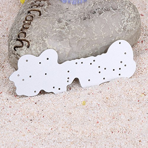 Amazingdeal365 Buchzeichen Metall Form Schablonen Schneiden DIY Dekor Sammelalbum Karten Buchzeichen Lesezeichen als Geschenk für Freunde Geburtstag Kinder,Kindergarten Hobby Schule Handarbeit Unterricht usw. Ein tolles Geschenk! - 3