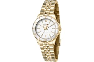 Sector No Limits Orologio Donna, Collezione 230, Solo tempo, 3H, in Acciaio, PVD Oro - R3253161532