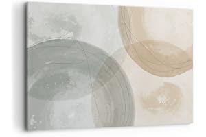 ARTTOR Quadri Moderni Soggiorno Acquerello Ruote Pastello Quadro su Tela 120x80cm Stampe da Parete Camera da Letto Cucina 1 pezzo Wall Art Canvas Grandi XXL Decorazione Murale Grafica Immagini AA120x80-4842