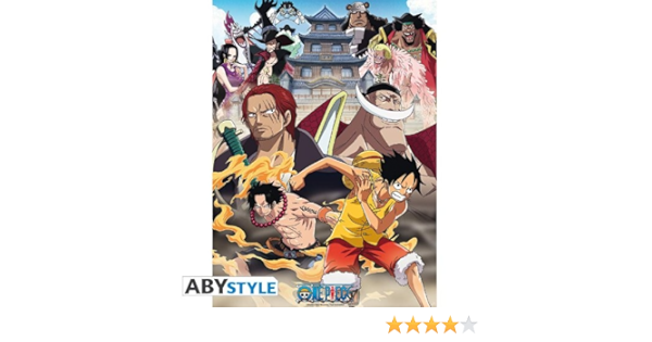 Abystyle One Piece Poster Marine Ford 52x38 Amazon Fr Cuisine Et Maison