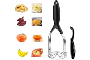 doto Potato Masher – Fruit, Rice, Vegetable Masher (Great Tool to Prepare Baby Food) DT-002-A1
