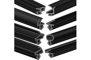 VARGORT Joint de fenêtre, (CATALOGUE) | Joint fenetre isolation, joint caoutchouc ultra résistant et flexible pour une étanchéité parfaite. Convient aux fenêtres aluminium, empêche l’humidité et réduit bruit.