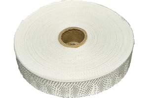 Swindon Composite Supplies : Fibreglass Cloth Tape Woven Glass Fibre Cloth Re-Enforcement for Use with Resin (25mm Wide- 50m Roll)