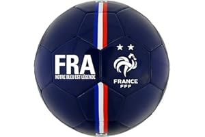 Ballon de Football France FFF - 2 étoiles - Collection Officielle Equipe de France de Football - T 5