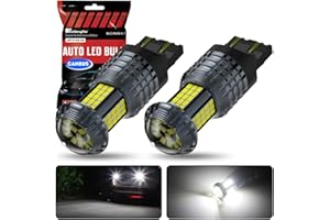 KaiDengZhe 7440 7443 LED Lampadine, Aggiornamento T20 LED Bianco CANBUS Senza Errori Anti Hyper Flash 7444 T20 W21W W21/5W LED Lampadina con Proiettore Sostituzione per Luce Freno Luce di Retromarcia