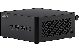 ASUS NUC 14 Pro - Ordenador de sobremesa Barebone (Intel Core Ultra 5 125H, Intel ARC Graphics, sin Memoria, sin Almacenamiento, sin SO), Tall, Cable EU, MTL-H 28W (U5 125H)