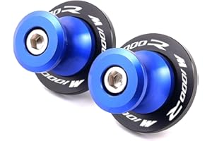 BEABAG Schwingarmspule FÜR M1000R M 1000R M1000 R 2021 2022 2023 Motorrad CNC Aluminium Slider Ständer 8mm Schrauben Schwinge Spulen zubehör (Color : E)