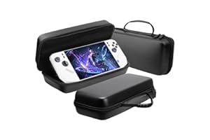 QJONSIU Cover Compatibile con MSI Claw A8 (Z2 Extreme), Antiurto Portatile Rigida Protettiva, Palmare Cover-Nero