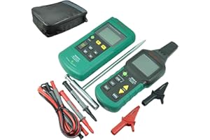 Mastech MS6818 Wire Cable Tracker Metal Pipe Locator Detector Tester Meter AC/DC 12~400V