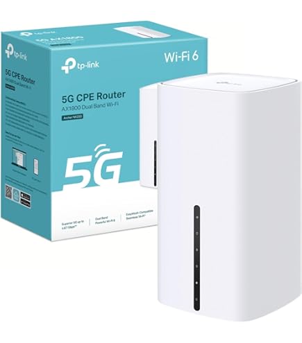 TP-Link Deco X50-5G LTE WLAN Router, 5G Router SIM Card, 2.5