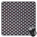 Produktbild Pink and White Mouse Pad, Distressed Vintage Grunge Texture Image of Wood Planks Painted in Pink Gaming Mousepad Office Mouse Mat Dark Coral Pink