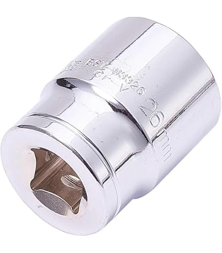 Genius Tools 1/4" Drive 8mm Double Square Hand Socket (8-Point) – 242508