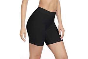SIHOHAN Women Anti Chafing Shorts Slip Shorts for Under Dresses Seamless Boxer Underwear Boyshorts Panties Safety Long Briefs