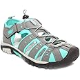 LADIES PDQ CLOSED TOE SPORTS SANDALS SIZE UK 3-9 GREY WALKING ADVENTURE L377 KD (UK6)