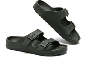 YUHITYGZGS Pantoletten Damen Herren Sommer Bequem Weich Sandalen Schlappen Cozy Slides Original Mules Clogs Orthopädische Hausschuhe Foam Sandale Rutschfeste Badelatschen