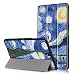 Produktbild Skytar Galaxy Tab S3 9.7 LTE Schutzhülle,Case für Samsung Tab S3 T820N,Folio Case Cover mit Support-Funktion PU Leder Hülle für Samsung Galaxy Tab S3 9.7 (Wi-Fi SM-T820 / LTE SM-T825) 9,68 Zoll Tablet,Sternenhimmel Star