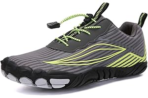 Teechodina Unisex buty do biegania w terenie, dla mężczyzn i kobiet, buty trekkingowe, buty do biegania boso, buty do biegania, buty do fitnessu, buty z pięcioma palcami