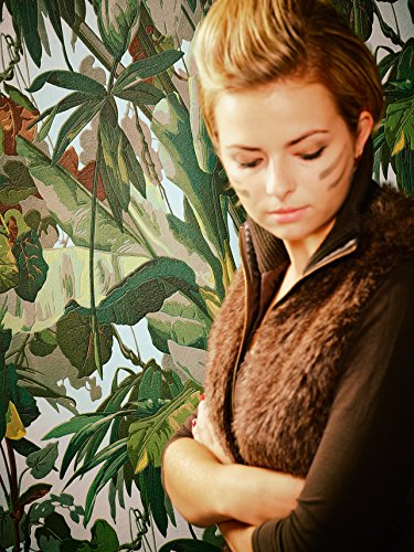 A.S. Création Vinyltapete Dekora Natur Tapete in Dschungel Optik 10,05 m x 0,53 m blau braun grün Made in Germany 958981 95898-1 - 3