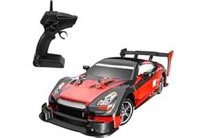 Goolsky RC Drift Car 1/16 RC Car 2,4 GHz 4WD 40km/h RC Race Car High Speed Kids Gift RTR czerwony