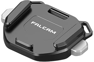 JUSMO ULANZI FALCAM F38 Kamera-Schultergurt-Halterung, Schnellverschluss-Basis V2, Capture Kamera-Clip für Kamera zu Schultergurt, Schnellbefestigung/Entriegelung (Schnellverschluss-Basis)