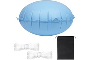 VEGCOO Coussin De Piscine, Coussin De Piscine Hivernage, 120 X 120 CM Coussin Gonflable Piscine, Utilisé pour Les Piscines Carrées, Rondes Et Autres Formes Différentes