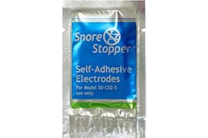 Sunydog Coussin de remplacement d'électrodes auto-adhésives pour le rayon infrarouge intelligent de bouchon de ronflement détecte le bracelet