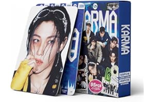 TUYINES Kpop Stray Kids Photocards, 55pcs Stray Kids Lomo Cards, 40pcs SKZ Stickers, Must-Have for K-pop Fans (A)