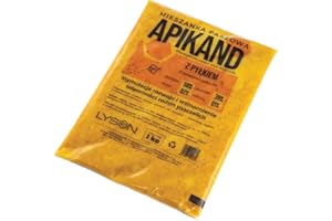 LYSON Apikand with Pollen Bee Food 5 x 1 kg Dough Bees Feeding Bee Food Dough Sugar Pasty Bee Prey Pasty Feed Dough Bee Prey Beekeeping Honey Bee Keeping