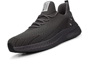 Feethit Turnschuhe Herren Laufschuhe Sportschuhe Sneaker rutschfeste Gummisohlen Leichte und Atmungsaktiv für Gehen