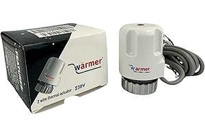 Actuador para calefacción por suelo radiante 230v normalmente cerrado Wärmer System