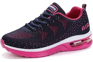 gojiang Zapatillas Running Hombre para Bambas Mujer Deportivas Tenis de Mujer Zapatos para Correr Cómodo Ligero Transpirable Antideslizante Jogging Casual Fitness Exterior Zapatillas 34-46EU