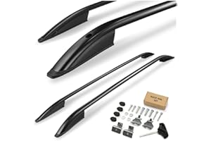 CHROMEMASTER | Les Barres de Toit Compatible avec Toyota RAV4 2013-2018; Rails de Toit Conçus pour Le Montage de Barres de Toit, de Coffres de Toit, de Porte-vélos | Aluminium Durable