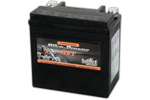 ‎INTACT intAct - HVT-03 MOTORRADBATTERIE - Motorrad Batterie perfekt für Harley Davidson & andere hubraumstarke 2-Zylinder. Bike Power HVT-03, CTX14L-BS, 65958-04A, 12V Batterie, 14 AH, 250 A. 150x87x145mm