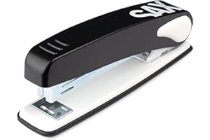 ‎SAX SAX 249 Hefter - Für bis zu 25 Blatt, Max. Tiefe 96mm, Robustes Design, 159 Klammern Kapazität, Zwei Heftungsarten, Geeignet für den Schreibtischgebrauch