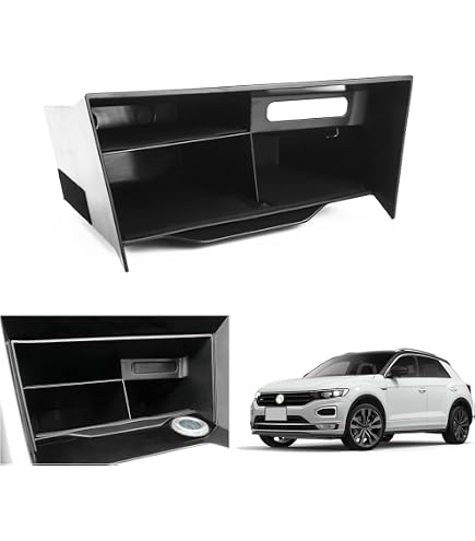 Accessori Interni Per Per Troc Per T-roc 2018-2022 ABS Cromato Auto Pomello Cambio Pannello Decorazione Della Copertura Adesivo Trim Accessori Car Trim Strip(Carbon Black Style A