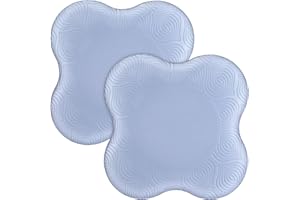GOWKEEY Rodillera Yoga 2 Piezas,Esterilla Yoga Antideslizante, Rodillera Yoga Para Mujer,Protege Las Rodillas, Colchonetas Yoga Antideslizantes para pilates,Las Manos, Las Muñecas y los Codos