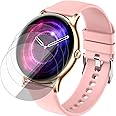 FCS Smart Watch Screen Guard Membrane For Fire-Boltt Phoenix | Ultrathin 0.125Mm 9H Anti Shock Flexible Screen Protector Tpu Membrane | Edge To Edge Coverage | Pack Of 3 for Smartwatch