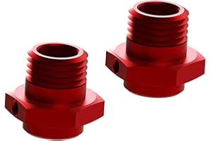 ARRMA- Pièces de Rechange pour Voiture radiocommandée, AR310484, Rouge, 17.6mm