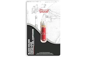 Siser Porte-lame pour traceurs Juliet et Romeo. Compatible avec les lames de 45° et 60°, fabriqué en aluminium anodisé, idéal pour découper du vinyle et d’autres matériaux.