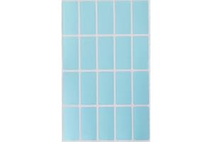 Royal Green Etichette Adesive Rettangolari Scrivibili Azzurre da 40 mm x 19 mm - Confezione da 300 Pezzi