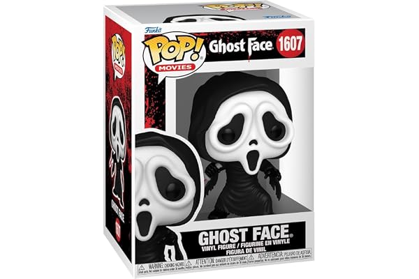 Funko POP! Movies: Ghostface - Ghostface - Vinylfigur för samlare - Presentidé - Officiell merchandise - Leksaker för barn och vuxna - Skräckfans - Modellfigur för samlare och utställning