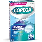 Corega Beyazlatıcı Temizleyici Tablet 30 adet