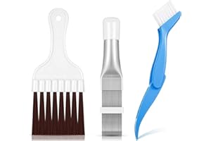 JCTRRJ 3 Stück Kondensator Kamm, Kondensatorkamm, Kondensator Kamm Trockner, Lamellenkamm, Trockner Reinigungsbürste, Kondensator Bürste, Klimaanlage Kamm, Trockner Kamm, Kondensatorenkamm