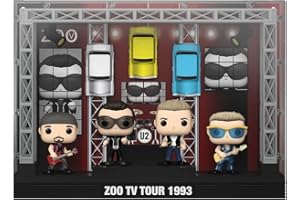 Funko Pop! Moments Deluxe: U2 - Daisy - Zoo TV Tour - (1993) Stage - kolekcjonerska figurka winylowa - pomysł na prezent - oficjalny towar - zabawki dla dzieci i dorosłych - fanów muzyki - figurka