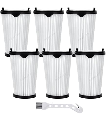 Filtros De Repuesto Lavables Para Aspiradora Inalámbrica - 5 Piezas, Compatibles Con Aspiradoras De Coche Y Hogar