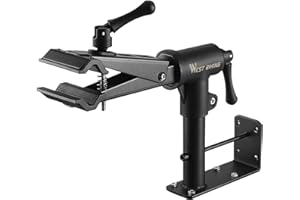 Mimoke 2 in 1 Bicycle Repair Stand Stable Wall and Workbench Mounting, Adjustable Carbon Steel Construction, Lightweight Construction, Load Capacity up to 40 kg for MTB and Road Bikes