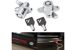 TCMI 2 clés, 2 serrures de sacoches rigides pour Harley Davidson Road Glide King 1993-2013