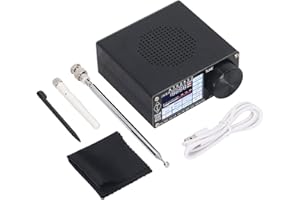 DSP-Empfänger, Vollband-Radioempfänger, 3,5 Mm Stereo-Ausgang, 2,4 Zoll Farb-Touchscreen, WLAN-Funktion, Kurzwellen-Multimodi mit Spektrum-Scanning Ats25X2